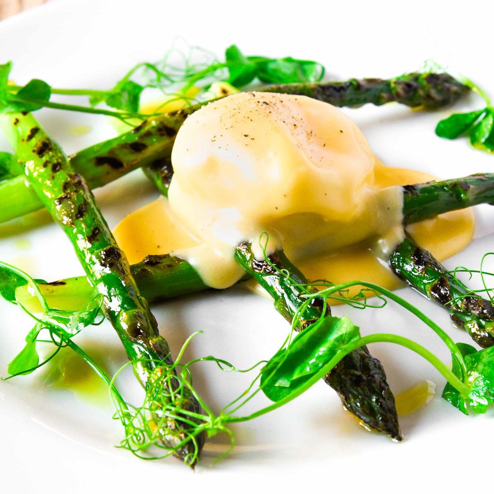 Mr Spanton's Chargrilled Asparagus | Corner House Restaurants